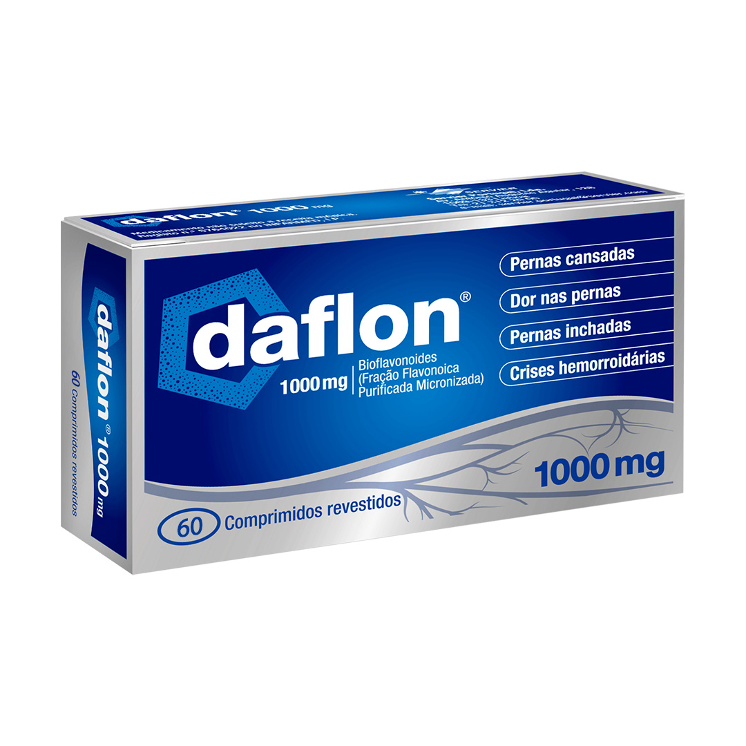 Daflon 1000mg - 60 Comprimidos | Farmácia Camelo